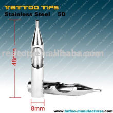 Complete Sizes of 22 pcs stainless steel Tattoo Tip/Nozzles kit